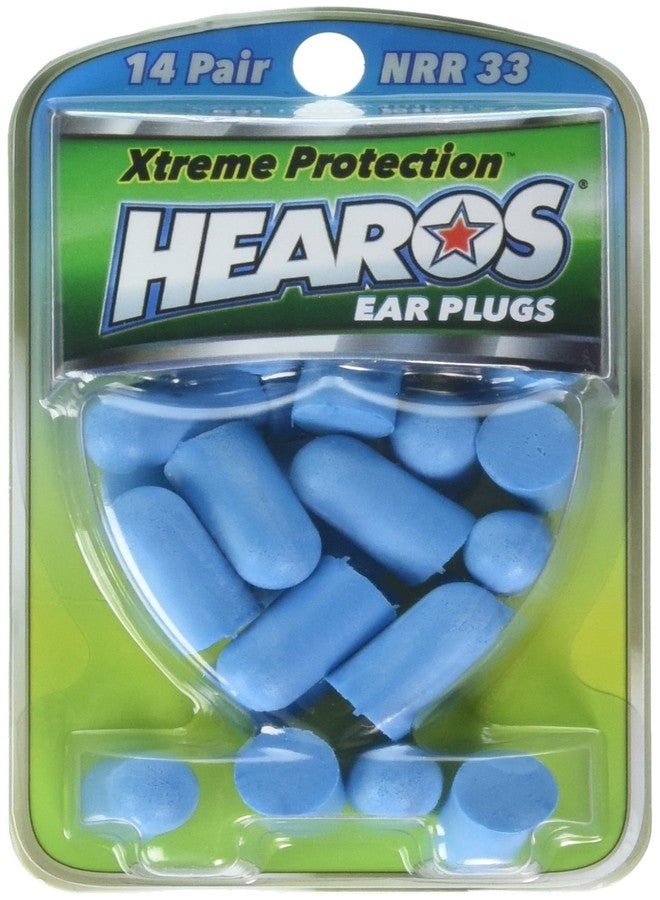 Hearos Ear Plugs - Xtreme Protection Series, 14 Pairs each (Value Pack of 2) : Beauty - Image 1